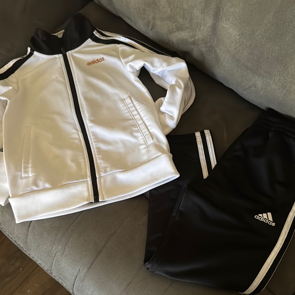 Adidas Monochrome Tracksuit